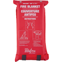 Fire Blanket, Fibreglass, 60"W x 71"L SEL048 | Kelford