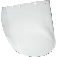 V-Gard&reg; Visor for Chemical and Splash Applications, Propionate, Clear Tint Kelford