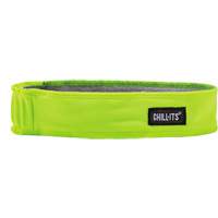 Chill-Its&reg; 6605 Cooling Headband, High Visibilty Lime-Yellow Kelford
