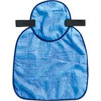 Tampon et voile pour le cou refroidissants pour casque de s&eacute;curit&eacute; Chill-Its 6717CT, Bleu Kelford