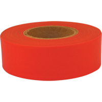 Sub-Zero Flagging Tape, 1.2" W x 150' L, Fluorescent Red SEN415 | Kelford