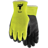 Gants Visibull 330, 7/Petit, R&ecirc;vetement Latex de caoutchouc, Enveloppe en Polyester Kelford