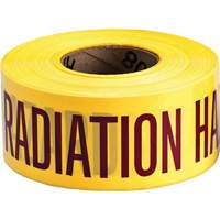 Ruban pour barricade, Anglais, 3" la x 1000' lo, 3 mils, Magenta/jaune Kelford