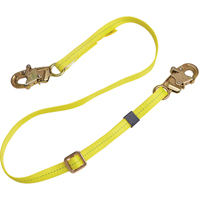 Web Adjustable Positioning Lanyard, 1 Legs, 6', CSA Class B, Polyester Kelford