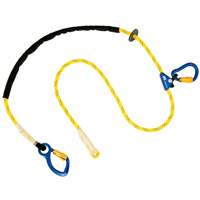Pole Climber's Adjustable Rope Lanyard, 1 Legs, 8', CSA Class A, Nylon Kelford