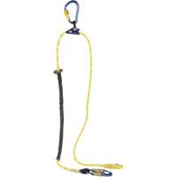 Pole Climber's Adjustable Rope Positioning Lanyard, 1 Legs, 8', CSA Class F, Nylon Kelford