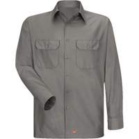 Chemise &agrave; manches longues en tissu ind&eacute;chirable, Hommes, 3T-Grand, Gris Kelford