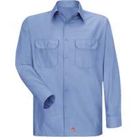 Chemise &agrave; manches longues en tissu ind&eacute;chirable, Hommes, 3T-Grand, Bleu Kelford