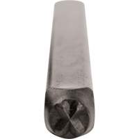 Morceaux pour tampons manuels en acier &agrave; l'unit&eacute; - &agrave; usage g&eacute;n&eacute;ral, X, 3/32" Kelford