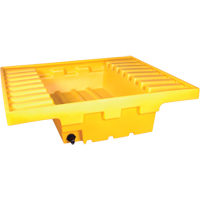 Contenant de confinement Ultra-Rack Sump, 51,5'' lo x 51,5'' la x 12" ha, 66 gal. US Capacit&eacute; Kelford