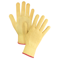 Gants tricot&eacute;s sans couture, Taille Petit/7, Calibre 7, Enveloppe en Kevlar, ASTM ANSI niveau A2/EN 388 niveau 3 Kelford