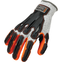 ProFlex&reg; 922CR Dorsal Impact Reducing Gloves, Small, Synthetic Palm, Knit Wrist Cuff Kelford