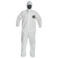 ProShield&reg; 50 Coveralls, Small, White, Microporous Kelford