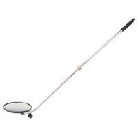 Miroir d'inspection, 8,5" dia, Ronde, Poign&eacute;e 47" Kelford