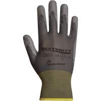 Superior Touch&reg; Gloves, 6/X-Small, Polyurethane Coating, 13 Gauge, Polyester/Nylon Shell Kelford