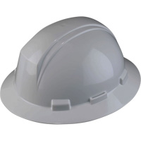 North&reg; Kilimanjaro Full Brim Hardhat, Meets CSA Type 2, Ratchet Suspension, Non-Vented Kelford