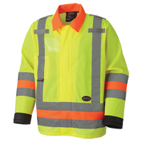 6007 Veste de s&eacute;curit&eacute; routi&egrave;re respirante, Polyester, Jaune lime haute visibilit&eacute;, T-petit Kelford