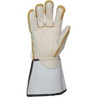 Linemans Glove, Small, Grain Cowhide Palm Kelford