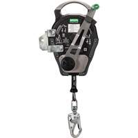 Workman™ Rescuer, 50', 1 Leg, Stainless Steel Cable, Snap Hook Harness Connector, Built-in Anchor SGC230 | Kelford