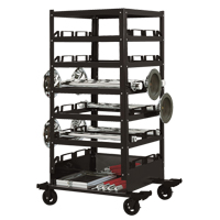 Six Tier Storage Cart, Steel SGC240 | Kelford