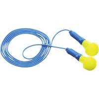 E-A-R Push-Ins Earplugs, Corded, Pair - Polybag, 28/23 dB NRR, One-Size Kelford