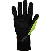 Endura&reg; Hi-Viz Chainsaw Gloves, Size Large/9, Goatskin Palm Kelford