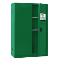 Pesticide Storage Cabinet, 45 gal., 65" H x 43" W x 18" D SGD361 | Kelford