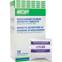 Benzalkonium Chloride Wipes, Towelette, Antiseptic Kelford