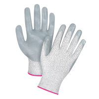 High-Performance Cut-Resistant Gloves, Size 5/2X-Small, 13 Gauge, Nitrile Coated, HPPE Shell, ANSI/ISEA 105 Level 4/EN 388 Level 5 Kelford