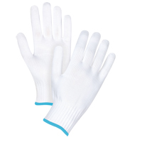 Seamless String Knit Gloves, Polyester, 10 Gauge, X-Large SGD515 | Kelford