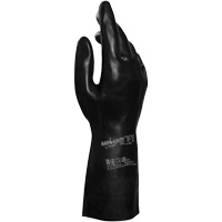 Technic NS-420 Gloves, Size 6/X-Small, 12.5" L, Latex/Neoprene, Flock-Lined Inner Lining, 30-mil Kelford