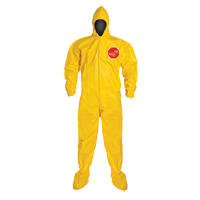 Coveralls, Medium, Yellow, Tychem&reg; 2000 Kelford