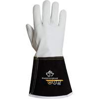 Endura&reg; 399GKGL5 Welding Gloves, Grain Goatskin, Size Medium Kelford