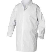 KleenGuard™ A20 Lab Coat, SMS, White, Medium SHG292 | Kelford