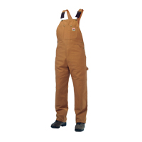 Unlined Duck Overalls, Men's, Large, Brown Kelford