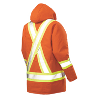 Safety Parka, High Visibility Orange, Large Kelford