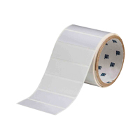 ToughBond&reg; Thermal Transfer Printable Labels, Polyester, 3" L x 1" H, White Kelford