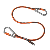 Longe porte-outils verrouillable Squids 3118F(x), Tendeur, Mousqueton double Kelford