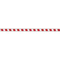 Tough-Mark™ Heavy-Duty Floor Marking, Rectangle, 48" L x 2" W, Red and White, Polyethylene SGJ213 | Kelford