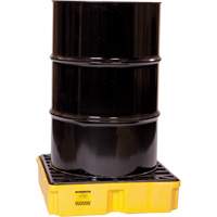 Modular Spill Platform, 15 US gal. Spill Capacity, 26" x 26.25" x 6.5" Kelford