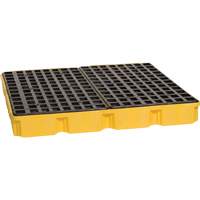 Plateforme de d&eacute;versement modulaire, Capacit&eacute; de d&eacute;versement 60,5 gal. US, 51,5'' x 51,5'' x 6,5" Kelford