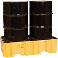 Spill Containment Pallet, 66 US gal. Spill Capacity, 26.25" x 51" x 13.75" Kelford