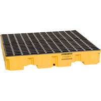 Spill Containment Pallet, 66 US gal. Spill Capacity, 51.5" x 51.5" x 8" SGJ308 | Kelford