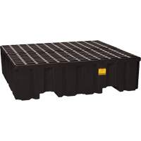 Spill Containment Pallet, 132 US gal. Spill Capacity, 51" x 52.5" x 13.75" SGJ309 | Kelford