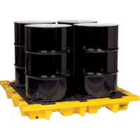 Spill Containment Pallet, 66 US gal. Spill Capacity, 58.5" x 58.5" x 7.75" SGJ313 | Kelford
