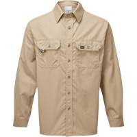 Chemise de travail de luxe 7 oz UltraSoft, Petit, Khaki Kelford