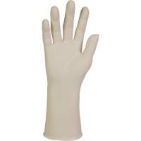 Gants d'examen XTRA-PFE, Grand, Latex, 10 mils, Sans poudre, Blanc, Classe 2 Kelford