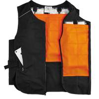 Chill-Its<sup>®</sup> 6260 Lightweight Phase Change Cooling Vest with Packs, Small/Medium, Black SGN882 | Kelford