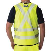 Veste antid&eacute;chirure pour arpenteur, Jaune lime haute visibilit&eacute;, Petit, Polyester Kelford