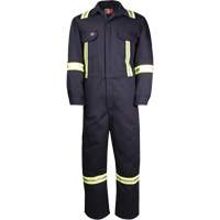 Combinaisons avec mat&eacute;riau r&eacute;fl&eacute;chissant de luxe Westex UltraSoft, Taille 36, Bleu marine, 8,7 cal/cm² Kelford